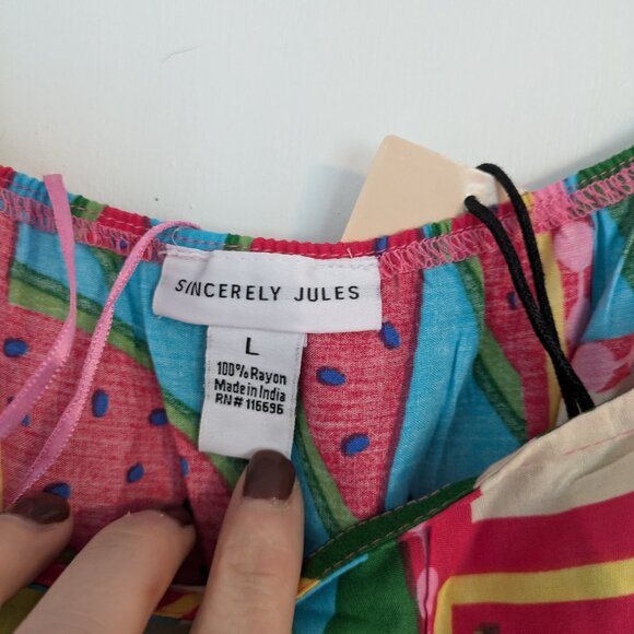 NWOT Sincerely Jules jumpsuit Size Large - Picture 4 of 7